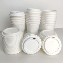 88mm Plastic Lids Coffee Stopper Bagasse Disposable Dome Lid For Cup 88mm Plastic Lids Coffee Stopper Bagasse Disposable Dome Lid For Cup